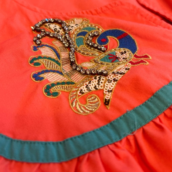 Vintage Peacock 🦚 HouseDress - Picture 2 of 12